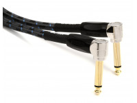 <b>BOSS BIC-1AA</b> Cable Audio Patch Jack angulado/angulado mono 30cm para Pedalboards Revestimiento Malha <b>Garantia Vitalícia</b> <b>BOSS BIC-1AA</b> Cable Audio Patch Jack angulado/angulado mono 30cm para Pedalboards Revestimiento Malha <b>Garantia Vitalícia</b>